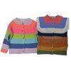 NTX003: Girls Knitted Stripe Cardigan (2 -9 Years)